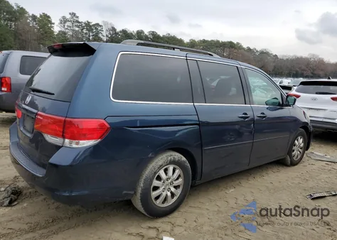 2010 Honda Odyssey Exl from USA, damaged, VIN 5FNRL3H78AB059446